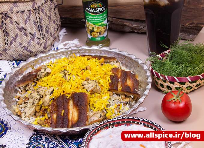 پلو شوشتری تهیه شده با چاشنی دزفولی آلس پایس