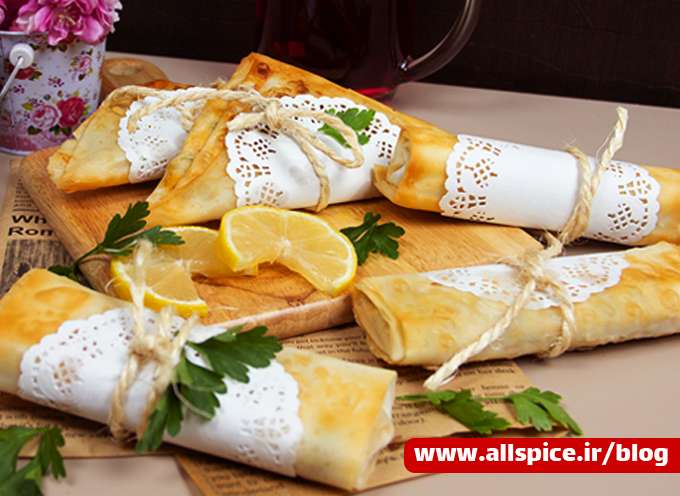 طرز تهیه سمبوسه با چاشنی بوشهری آلس پایس