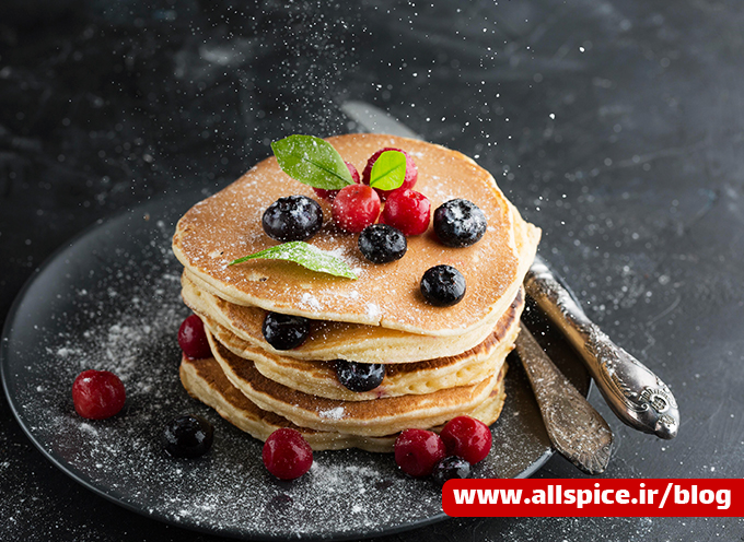 پنکیک میوهای بهترین انتخاب برای صبحانه